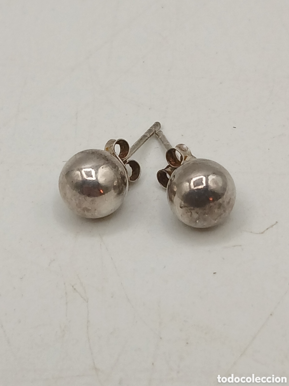 Joyeria: Pendientes bolas plata 925mls - Foto 1