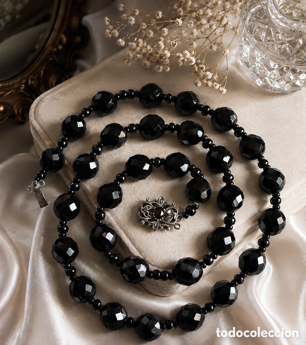 Gioielleria: Collar vintage con diamantes