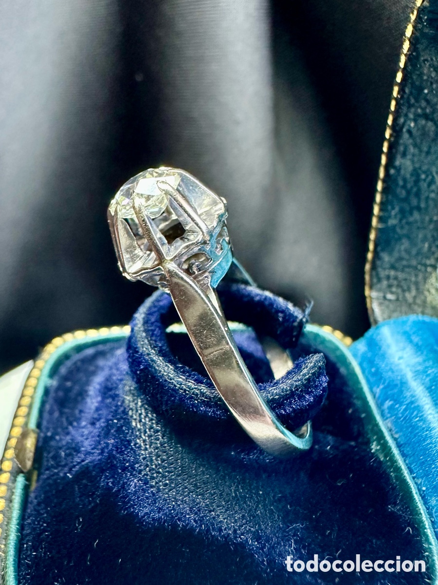 Joyeria: Anillo antiguo oro y diamant - Foto 2