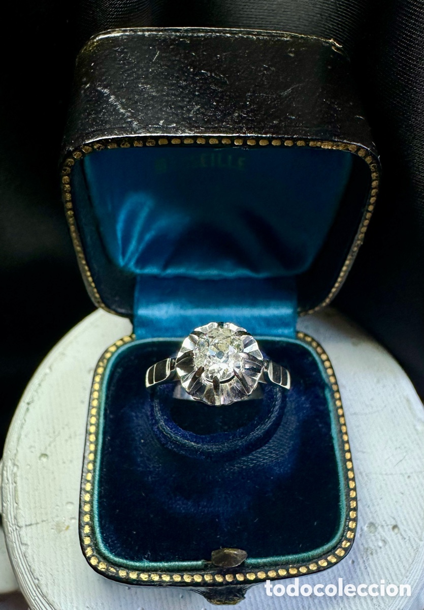 Joyeria: Anillo antiguo oro y diamant - Foto 5