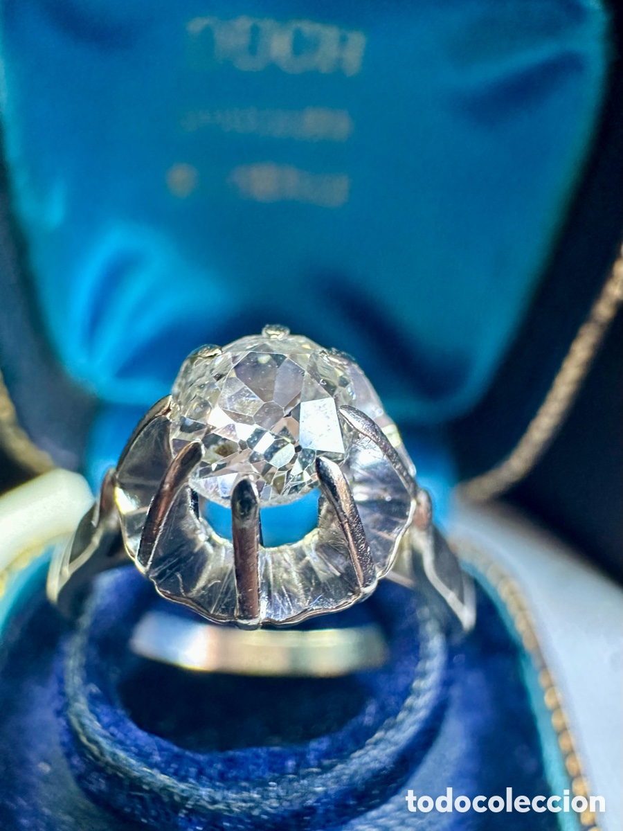 Joyeria: Anillo antiguo oro y diamant - Foto 6