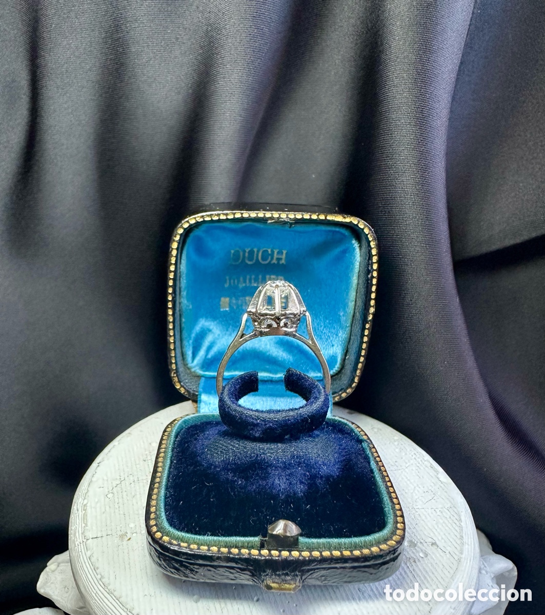 Joyeria: Anillo antiguo oro y diamant - Foto 7