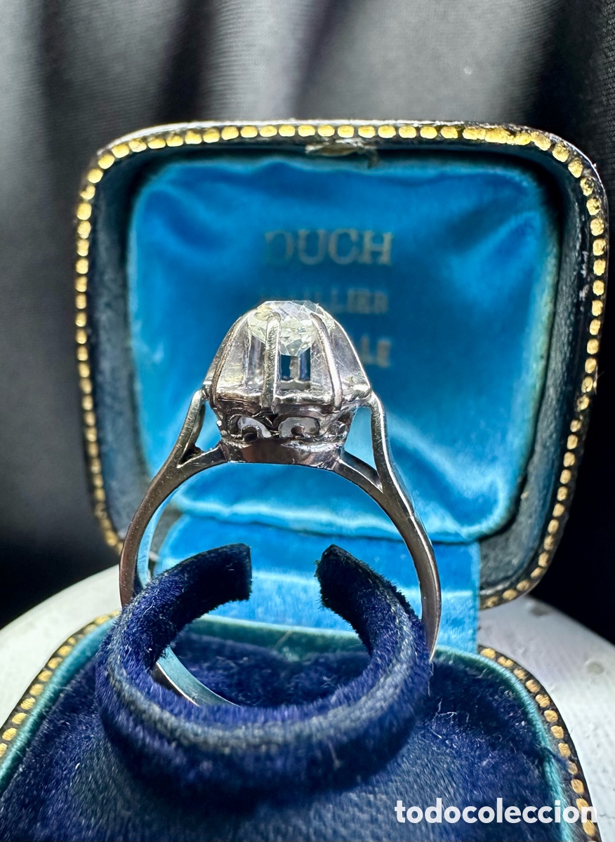 Joyeria: Anillo antiguo oro y diamant - Foto 8