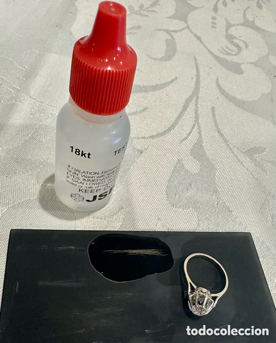 Joyeria: Anillo antiguo oro y diamant - Foto 12