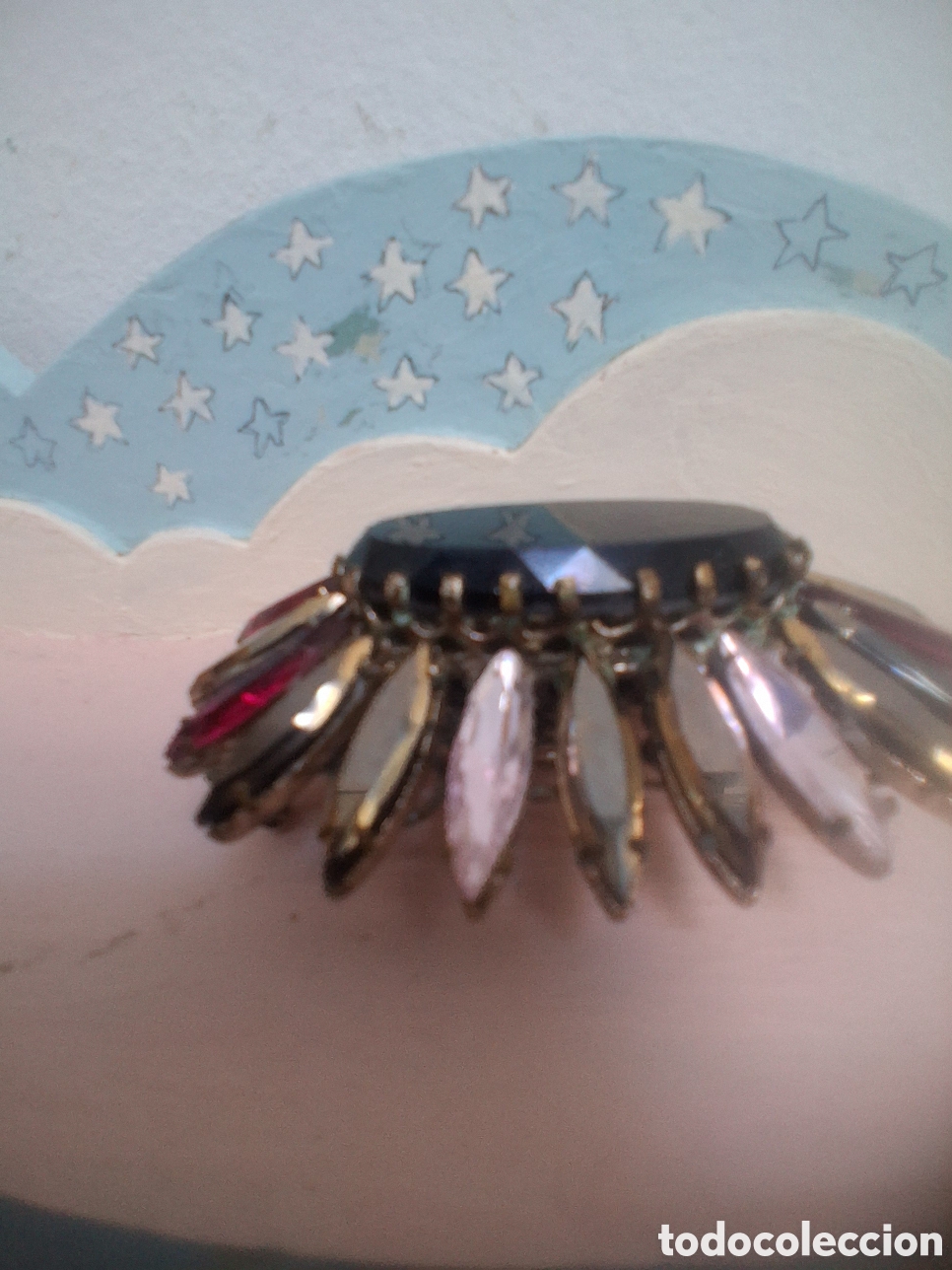 Joyeria: Broche estilo sunburst 1950 _60 Mid century - Foto 3