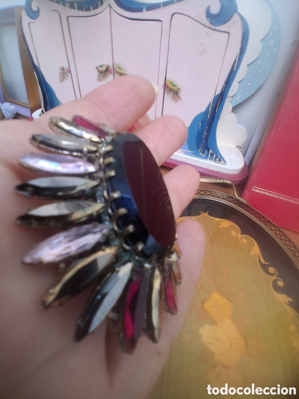 Joyeria: Broche estilo sunburst 1950 _60 Mid century - Foto 1