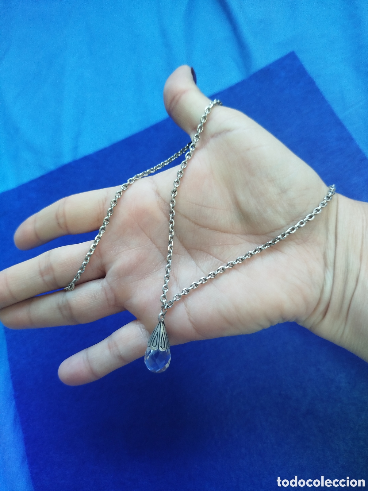 Joyeria: Cadena y Colgante de plata 925 Vintage