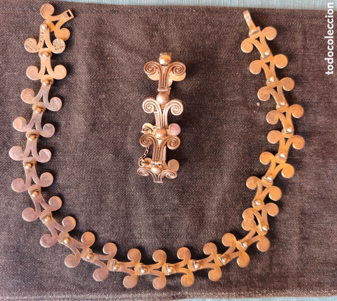 Joyeria: Collar y pulsera de plata de 925 - Foto 3