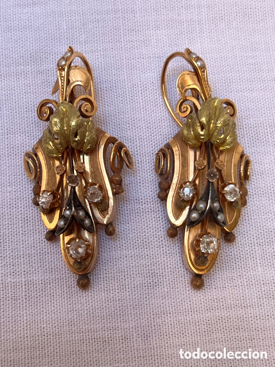 Joyeria: Aderezo S.XIX ORO 16K - Foto 6