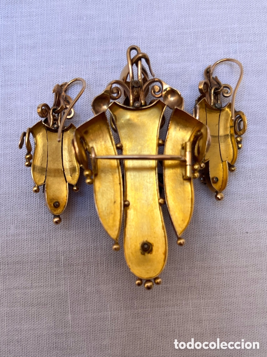 Joyeria: Aderezo S.XIX ORO 16K - Foto 8