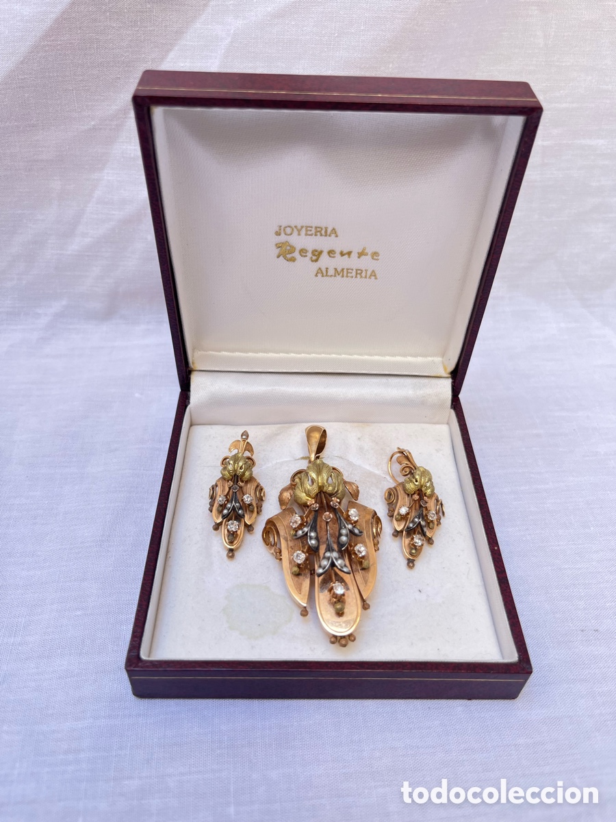 Joyeria: Aderezo S.XIX ORO 16K