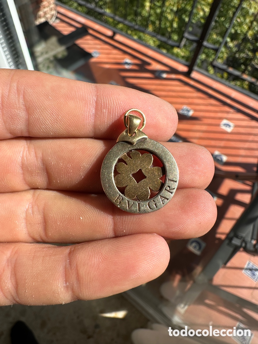 Joyeria: Colgante Bulgari Acero y Oro