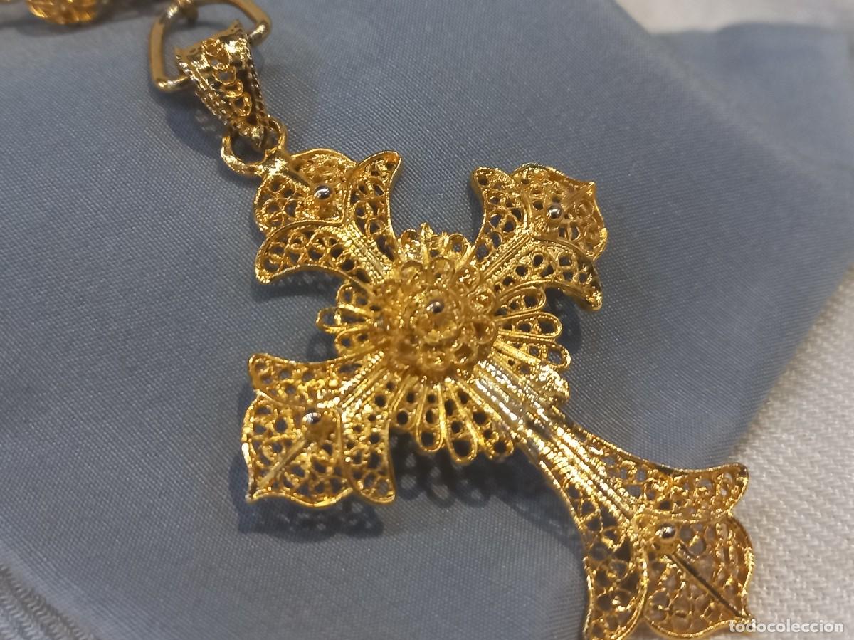 Joyeria: COLLAR &uml;CHARRO&uml; cruz filigrana - Foto 5