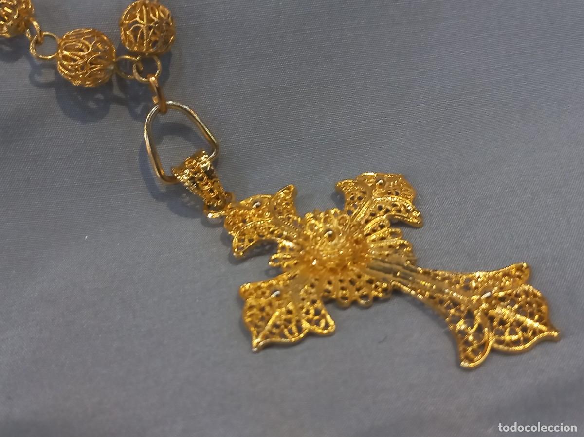 Joyeria: COLLAR &uml;CHARRO&uml; cruz filigrana - Foto 6