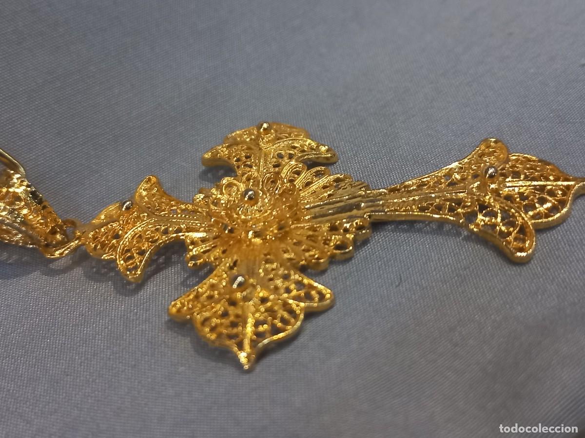 Joyeria: COLLAR &uml;CHARRO&uml; cruz filigrana - Foto 7