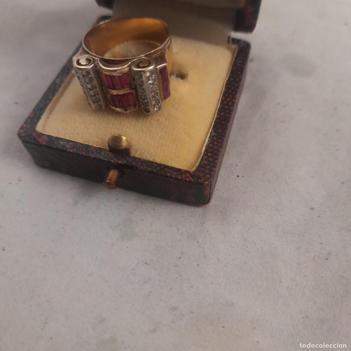 Joyeria: Anillo de oro, rubies y brillantes Chevalier - Foto 9