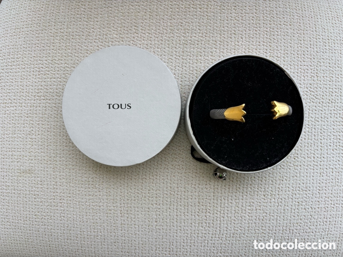 Joyeria: Pulsera acero y oro TOUS Tulipanes