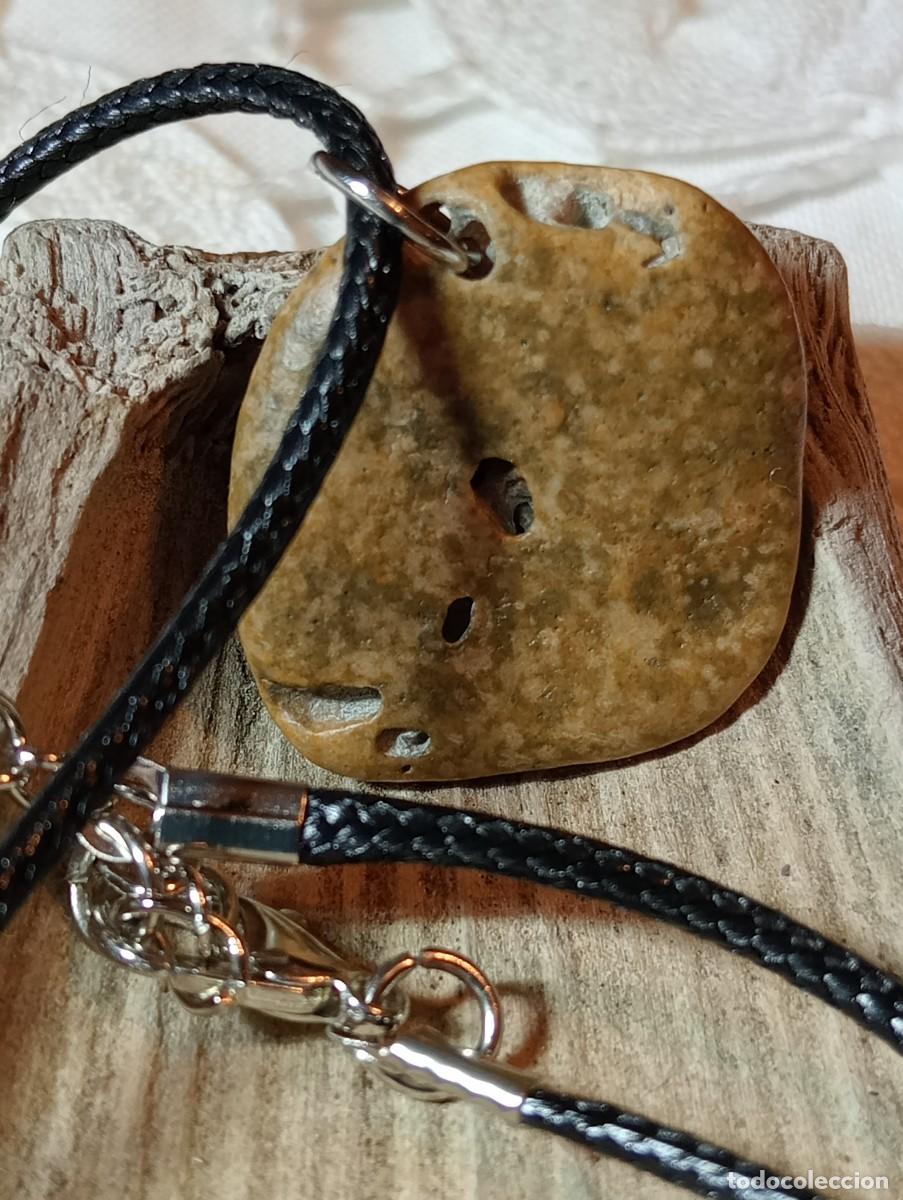 Joyeria: COLGANTE DE SERPENTINA &rdquo;BRUJA&rdquo; EN BRUTO (SIN USAR) - Foto 4