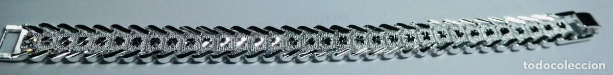 Joyeria: Pulsera de plata de ley 925, articulada