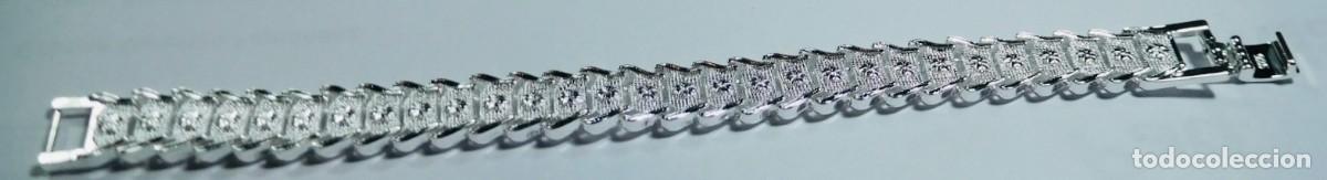 Joyeria: Pulsera de plata de ley 925, articulada