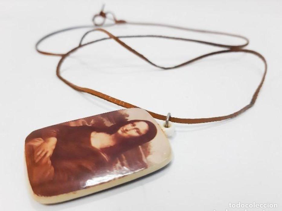 Jewelry: Mona lisa colgante collar vintage