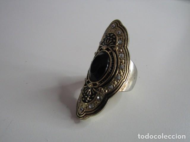 Joyeria: PRECIOSO GRAN ANILLO BOHO PEDRER&Iacute;A VINTAGE S.XX
