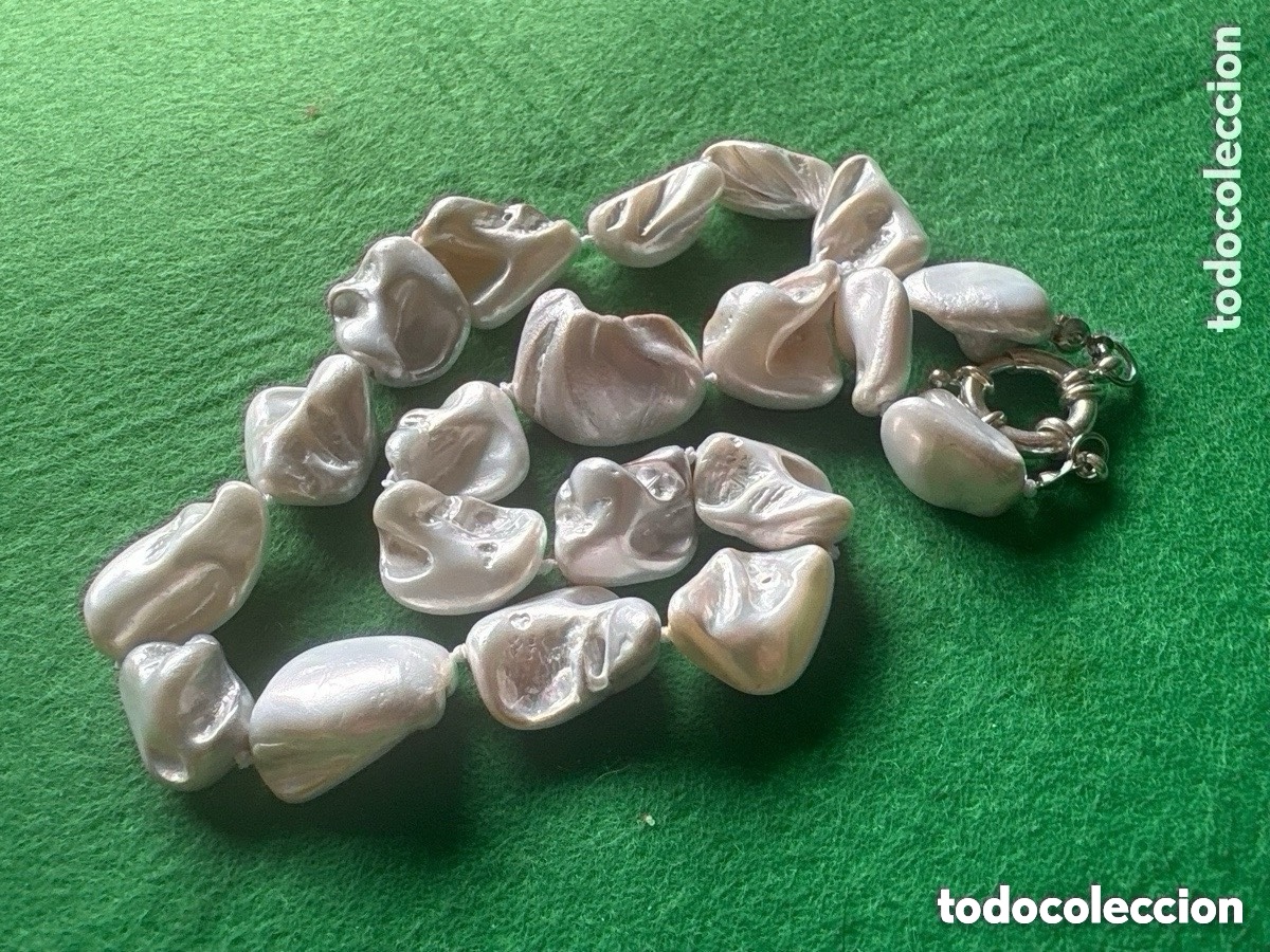 Joyeria: Collar perlas barrocas aut&eacute;nticas (A6) - Foto 3