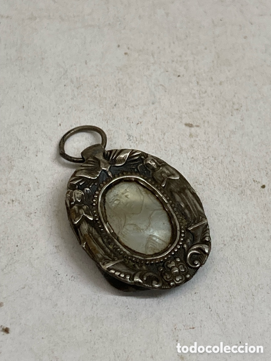 Joyeria: Colgantes de plata y n&aacute;car C659 - Foto 1