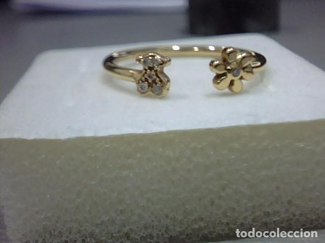 Joyeria: anillo TOus abierto oro 18 kts