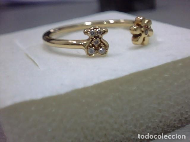 Joyeria: anillo TOus abierto oro 18 kts - Foto 3