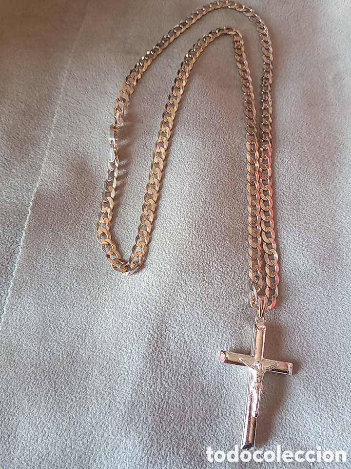 Joyeria: CORD&Oacute;N DE PLATA 925 CON CRUCIFIJO DE PLATA 925 - Foto 2