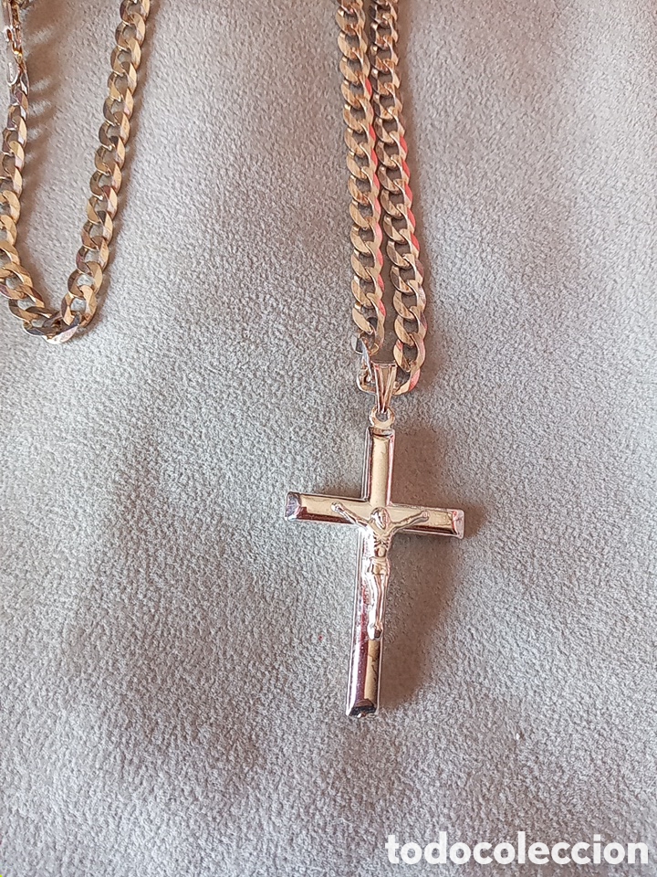 Joyeria: CORD&Oacute;N DE PLATA 925 CON CRUCIFIJO DE PLATA 925 - Foto 3