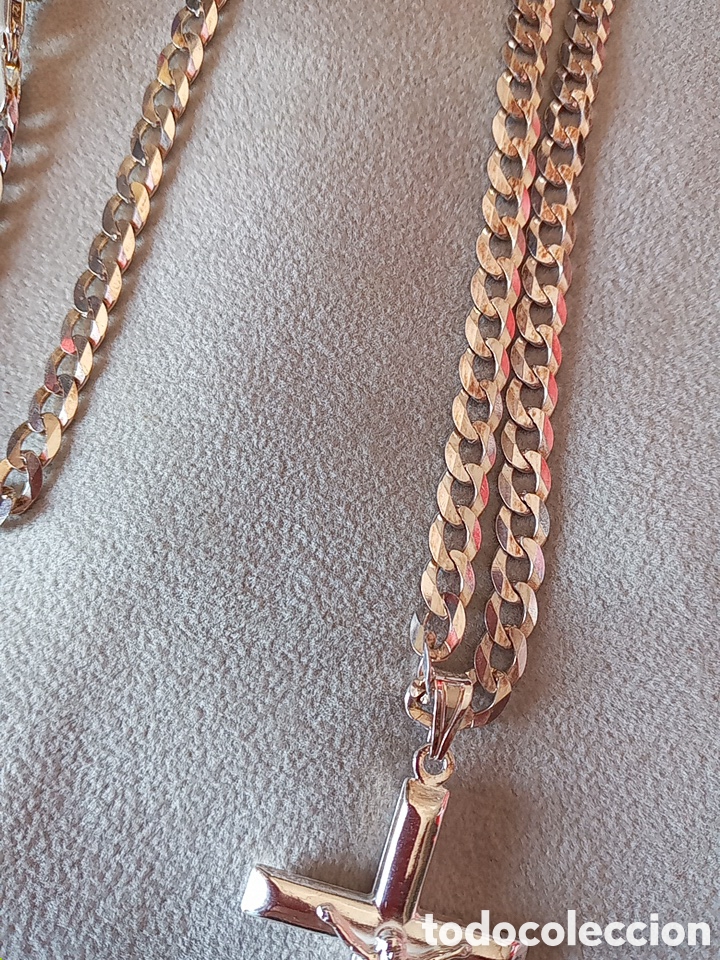 Joyeria: CORD&Oacute;N DE PLATA 925 CON CRUCIFIJO DE PLATA 925 - Foto 4