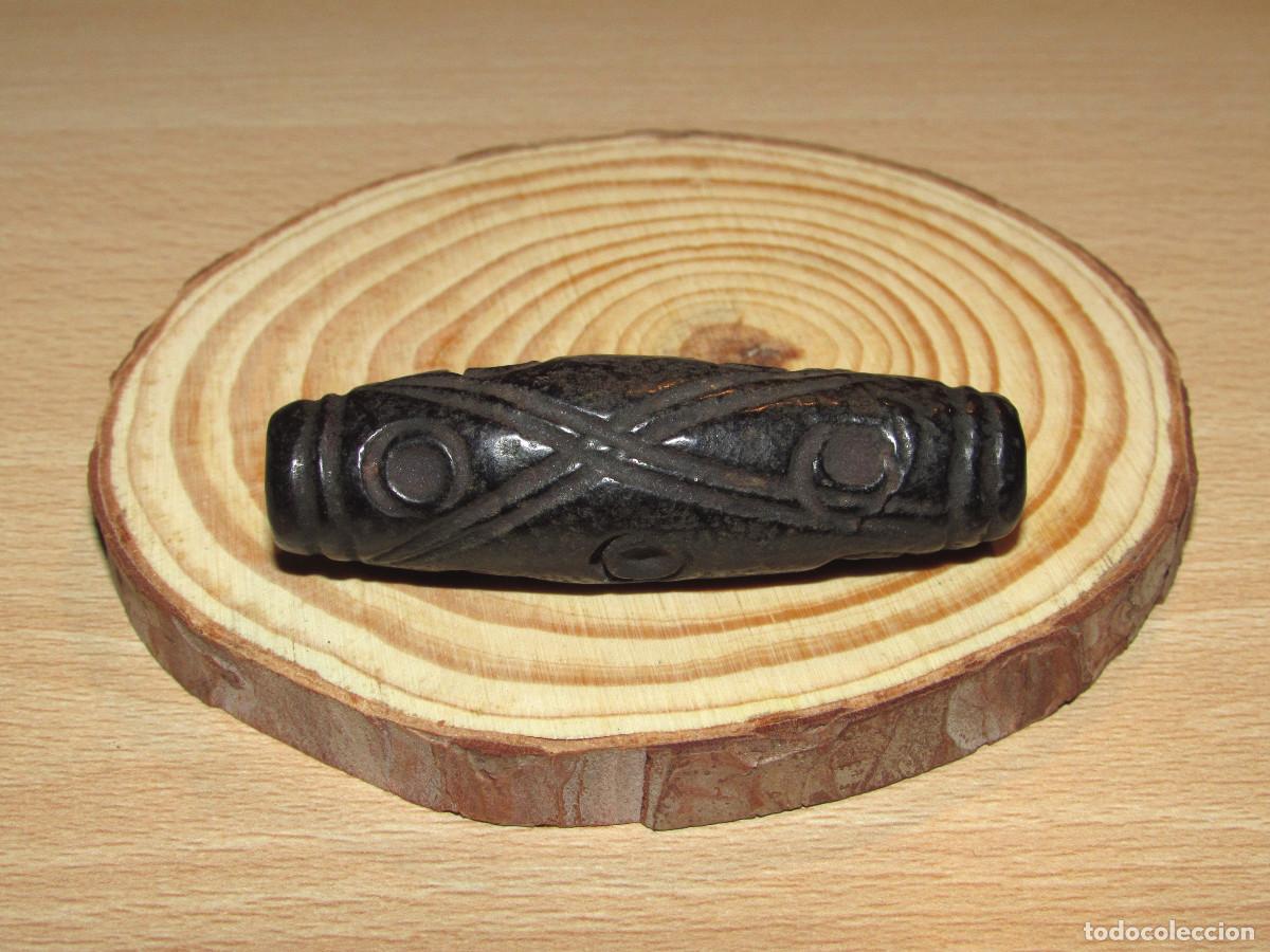 Schmuck: Cuenta Dzi Bead T&iacute;bet Nepal tibetana budista amuleto 9 ojos piedra talism&aacute;n purificador protector