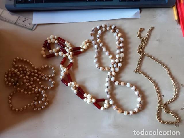 Joyeria: Lote 4 collares distintos, como nuevos - Foto 1