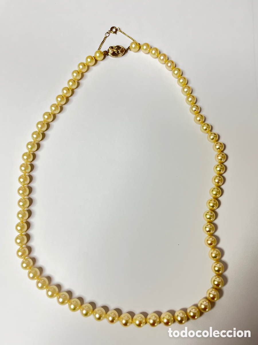 Gioielleria: Gargantilla de perlas y cierre de plata /coll18