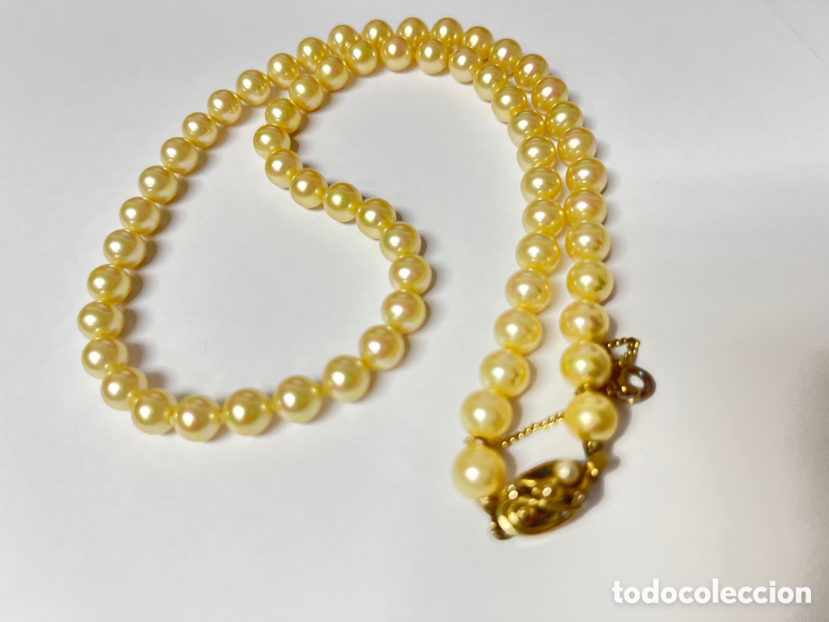 Joyeria: Gargantilla de perlas y cierre de plata /coll18 - Foto 4