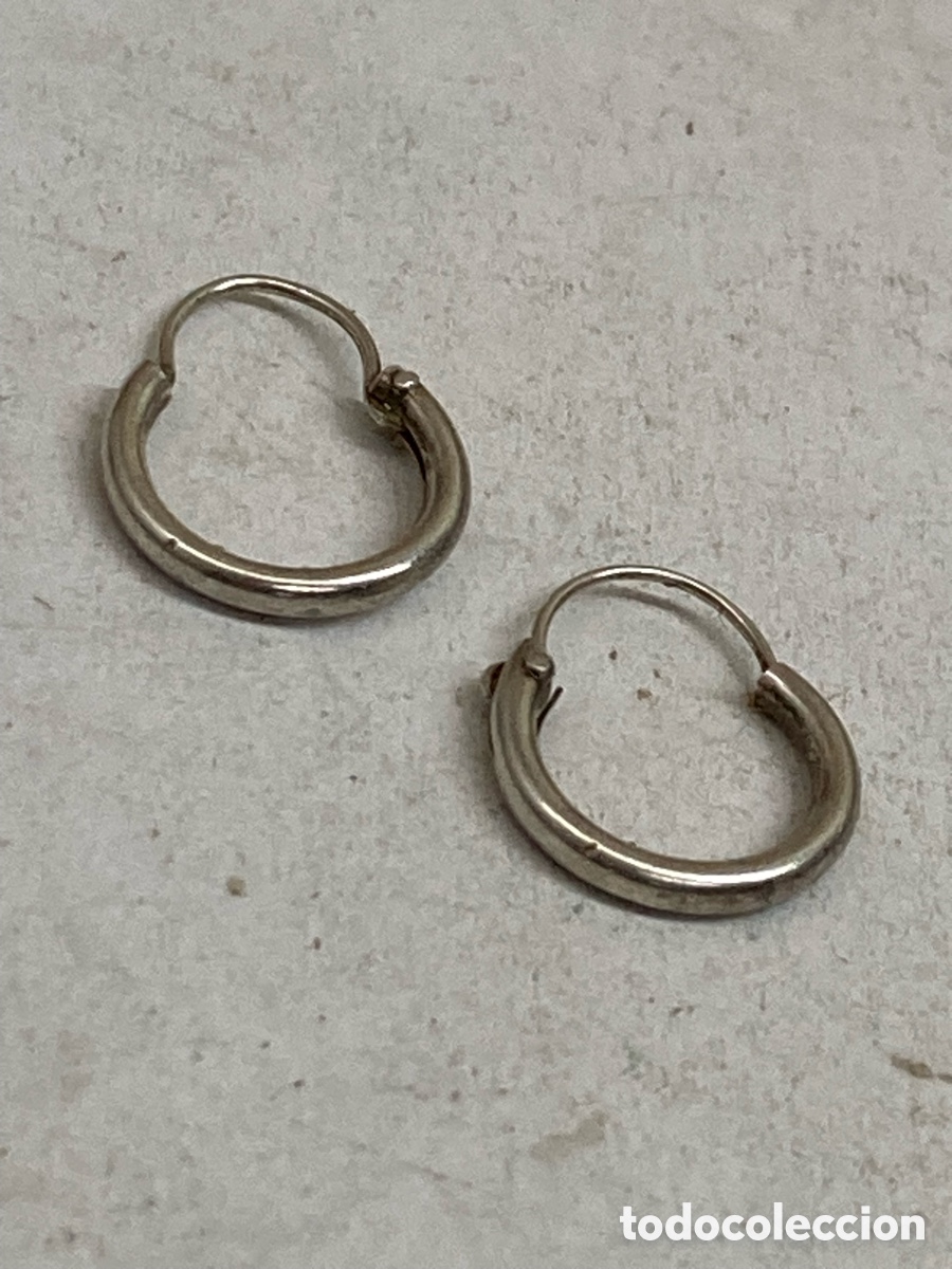 Joyeria: Pendientes de plata P536