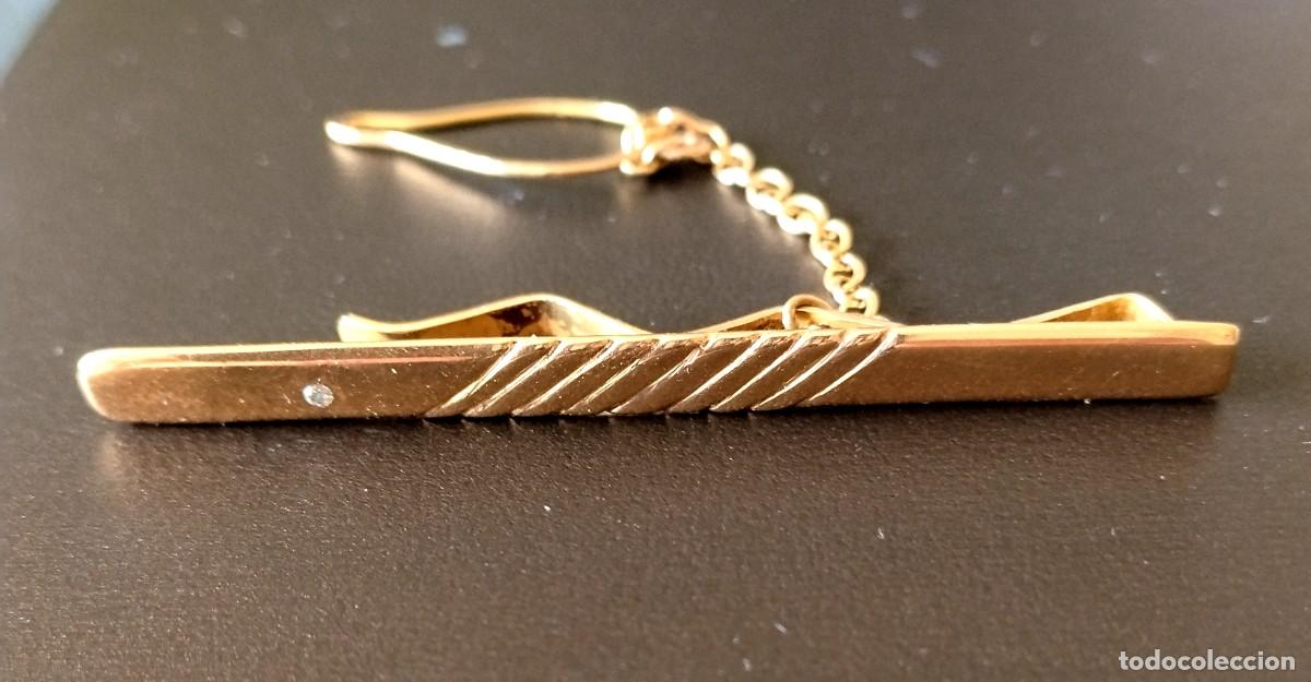 Joyeria: Corbatero, alfiler Oro 18k