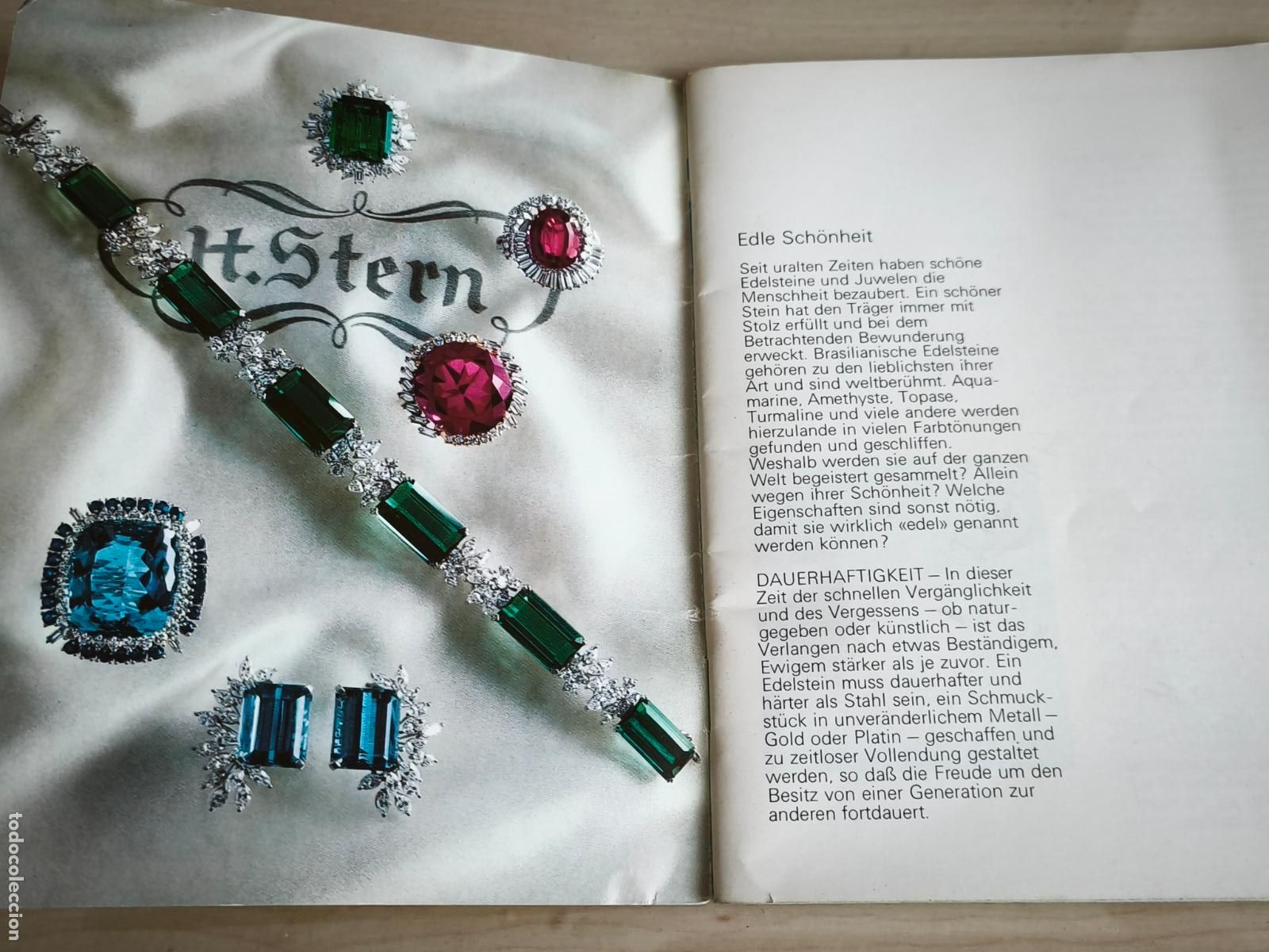 Joyeria: Antiguo catalogo de joyas brasile&ntilde;as H. Stern - Foto 3