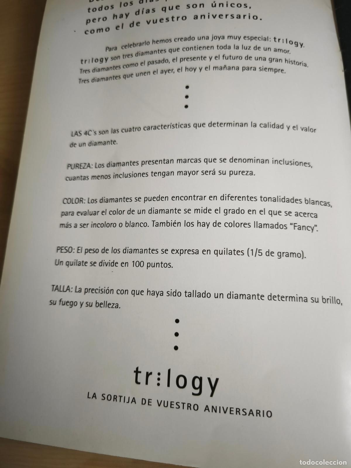 Joyeria: Cat&aacute;logo de sortijas aniversario Trilogy - Foto 2