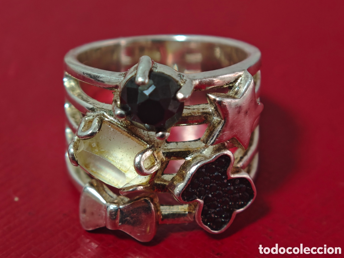 Joyeria: Tous anillo join con gemas - Foto 4