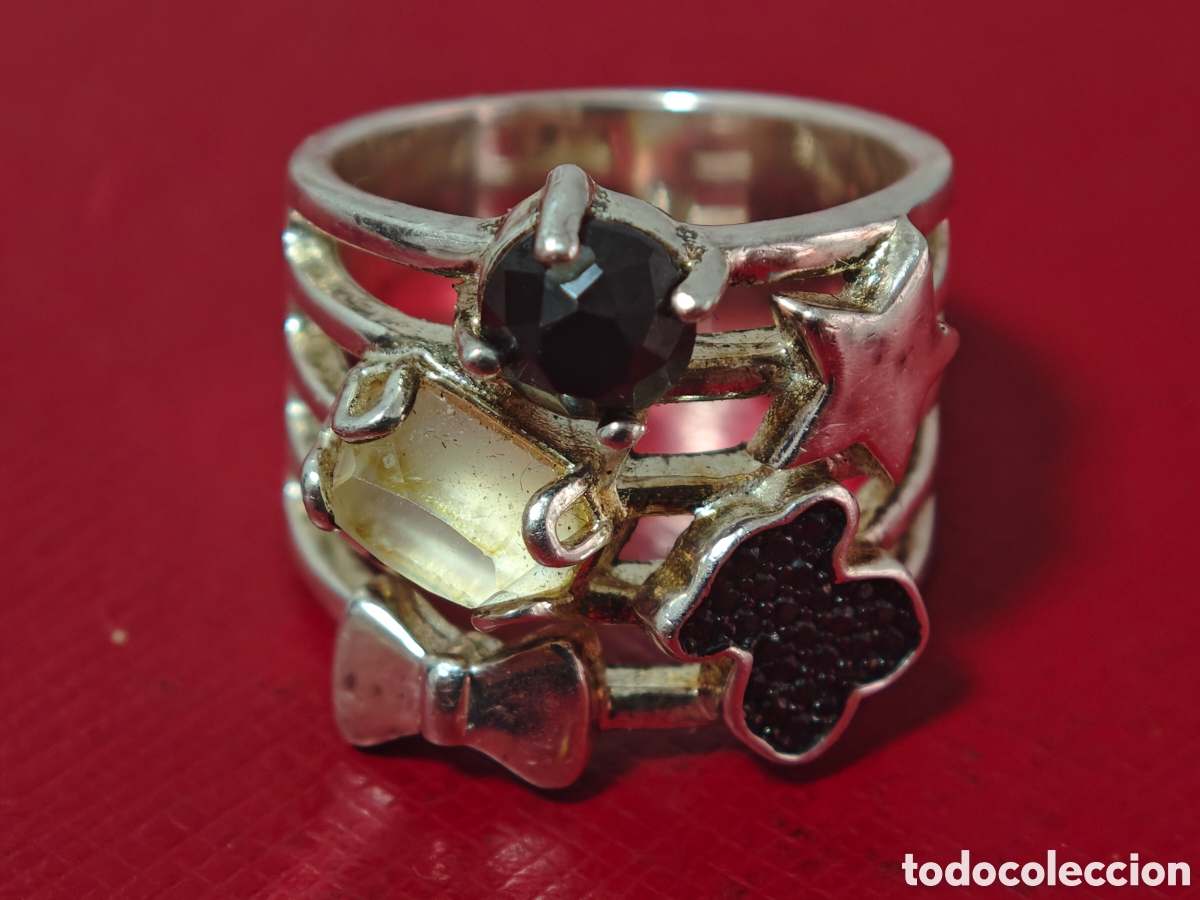 Joyeria: Tous anillo join con gemas - Foto 5