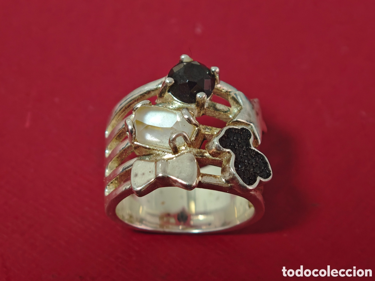 Joyeria: Tous anillo join con gemas - Foto 1