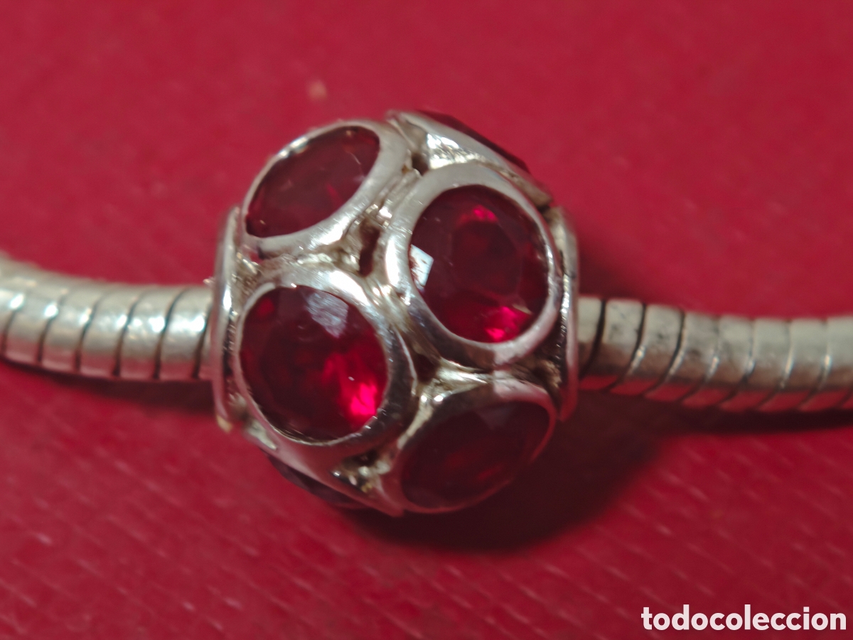 Joyeria: Bonito char en plata de ley y cristal