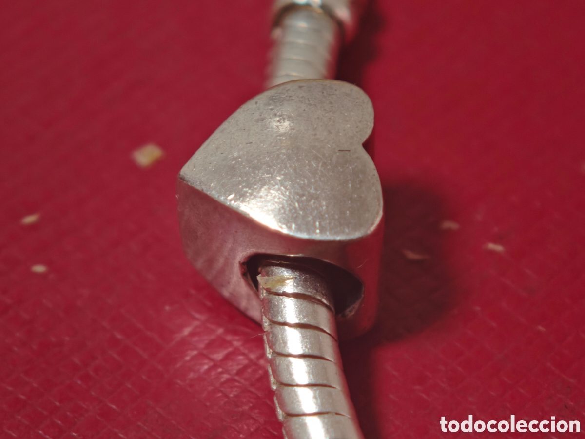 Joyeria: Charm en plata de ley en forma de corazon - Foto 2