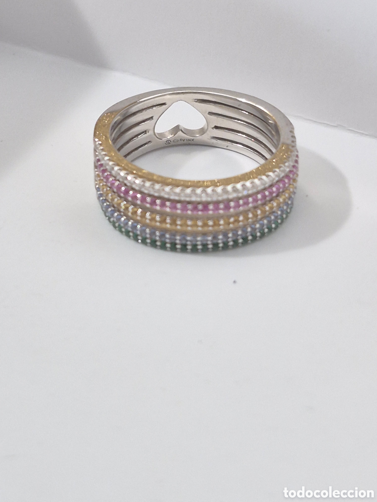 Joyeria: EXCLUSIVO ANILLO DE PLATA DE LEY Y CIRCONITAS. REF S6 C JOY ACT ANILLOS 300926