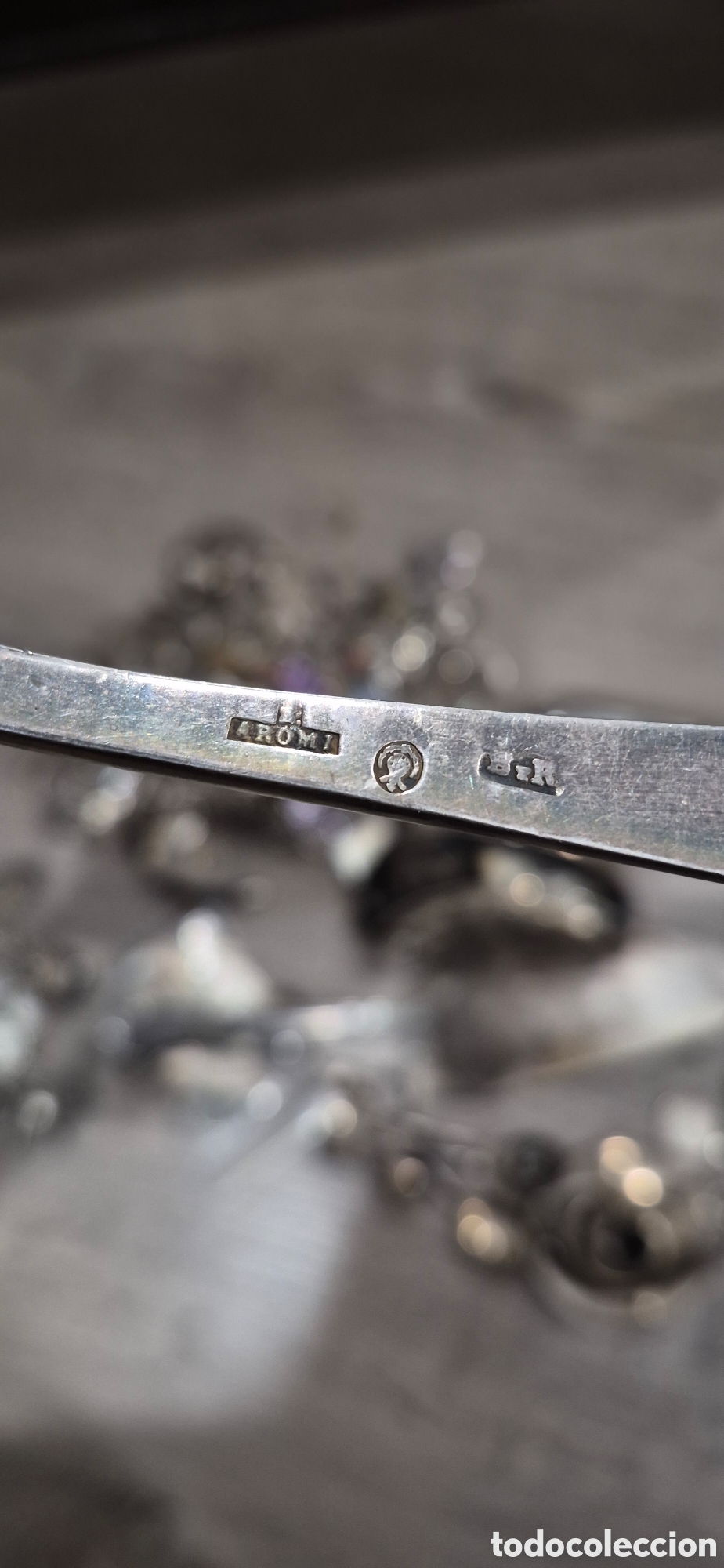 Joyeria: Lote 2 kg de plata variadas - Foto 6