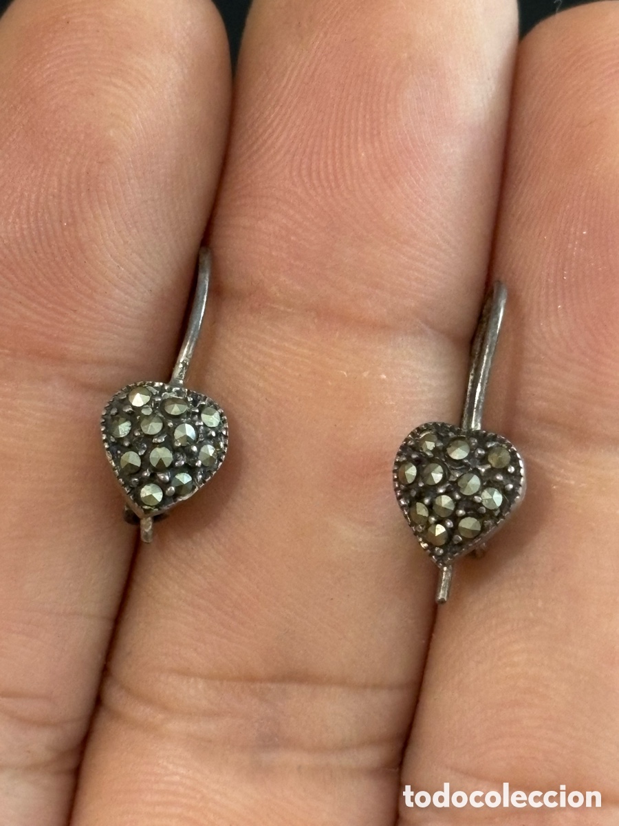 Joyeria: Pendientes Plata de ley 925 &bull; Marcasitas - Foto 5