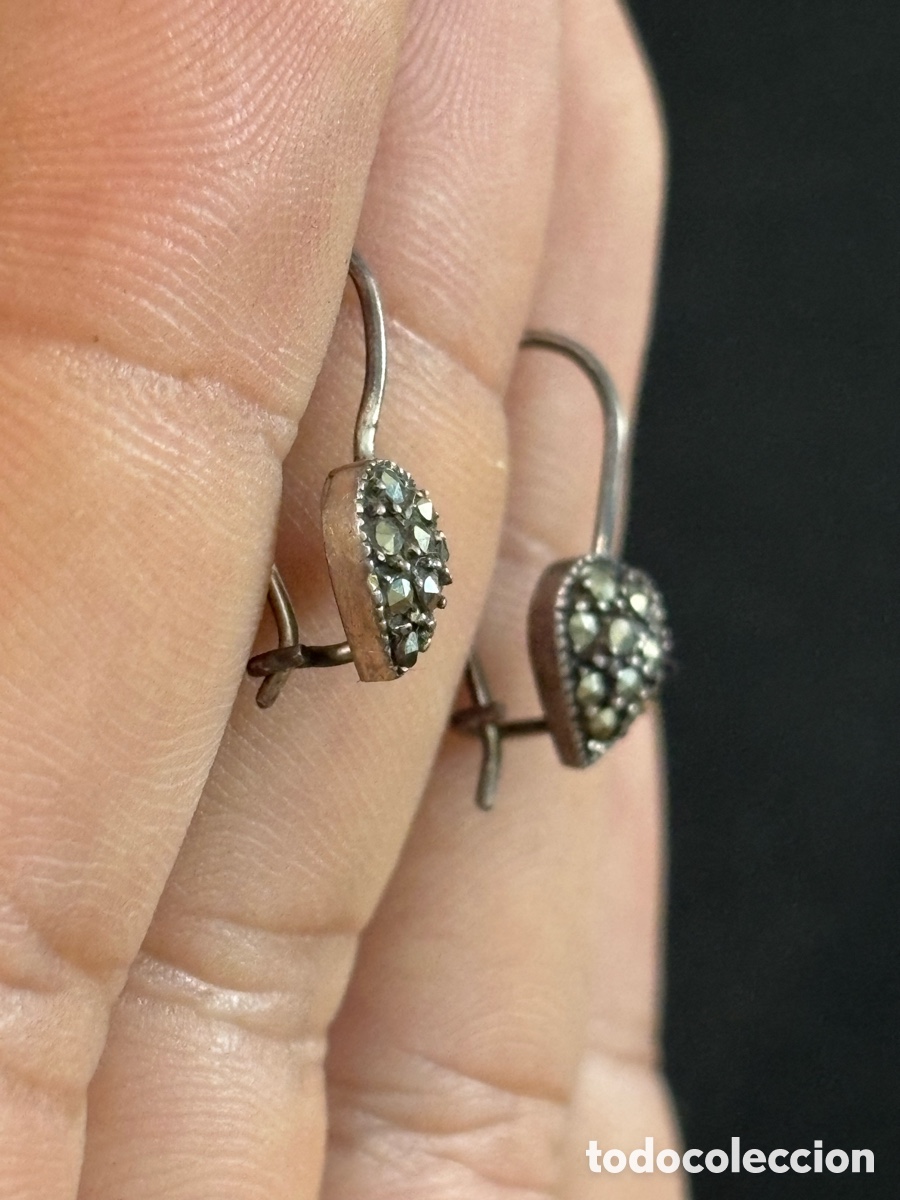 Joyeria: Pendientes Plata de ley 925 &bull; Marcasitas - Foto 6